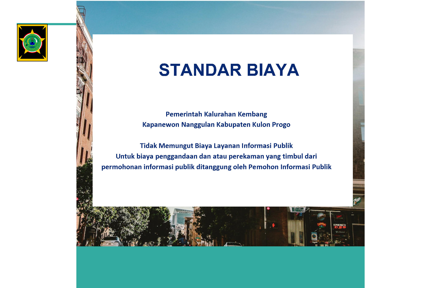 STANDAR BIAYA